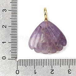 Natural Amethyst Carved Pendants&nbsp;G-C282-05F