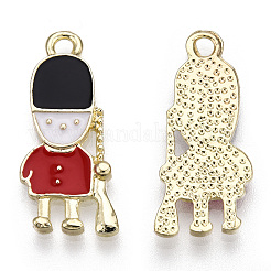 Alloy Enamel Pendants&nbsp;PALLOY-T056-33D