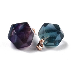 Natural Fluorite Carved Pendants&nbsp;G-J387-99