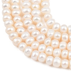 Natural Cultured Freshwater Pearl Beads Strands&nbsp;PA-CBAFEE8-17I