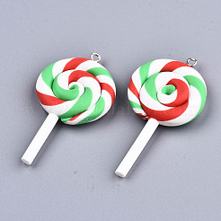 Handmade Polymer Clay Charms&nbsp;CLAY-T016-80A