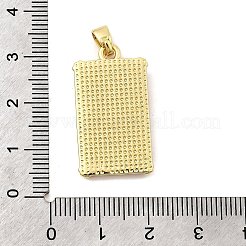Brass Enamel Pendants&nbsp;KK-C134-39G