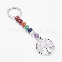 Gemstone Chakra Keychain&nbsp;KEYC-P037-A