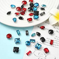 60Pcs 6 Styles Sew on Rhinestone&nbsp;RGLA-FS0001-22B