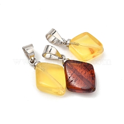 Natural Amber Pendants&nbsp;PALLOY-JF05345