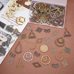 DIY Earring Kits&nbsp;PALLOY-PH0001-84