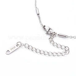 Tarnish Resistant 304 Stainless Steel Cable Chains Anklets&nbsp;AJEW-AN00392-01