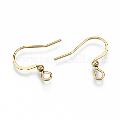 304 Stainless Steel Earring Hooks&nbsp;STAS-N092-103G-NR