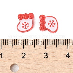 Christmas Theme Luminous Resin Cabochons&nbsp;RESI-U003-02D