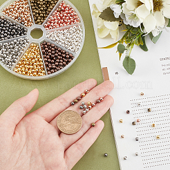 1440 pcs 8 Style Iron Beads&nbsp;IFIN-AR0001-20