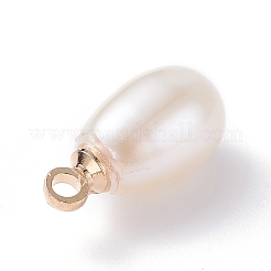 Natural Pearl Charms&nbsp;X-PALLOY-JF01281-02