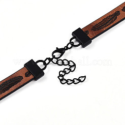 PU Leather Cord Bracelet Making&nbsp;MAK-TAC0002-04EB-04