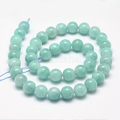Natural Amazonite Bead Strands&nbsp;G-P204-02-10mm