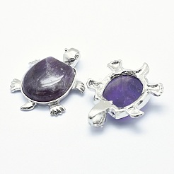 Natural Amethyst Pendant&nbsp;G-G759-B01