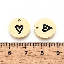304 Stainless Steel Enamel Charms&nbsp;STAS-T064-69G-02