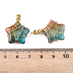 Lampwork Pendants&nbsp;GLAA-T023-06I