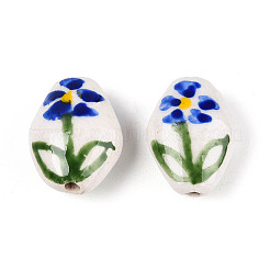 Handmade Porcelain Beads&nbsp;PORC-T134-17M