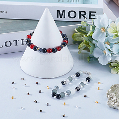 1200pcs 6 Colors Brass Crimp Beads&nbsp;KK-SP0002-29