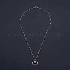 Non-Tarnish 201 Stainless Steel Pendant Necklaces&nbsp;LS-NJEW-S105-JN533-45-1