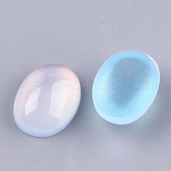Translucent Resin Cabochons&nbsp;RESI-S362-6x8-13