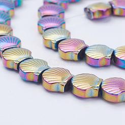 Electroplate Non-Magnetic Synthetic Hematite Beads Strands&nbsp;G-F510-15
