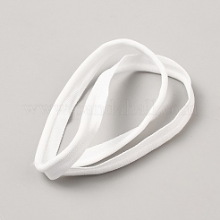 Flat Polyester Elastic Lip Trim Cord&nbsp;EW-WH0014-06B