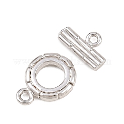 Brass Toggle Clasps&nbsp;KK-G548-29P
