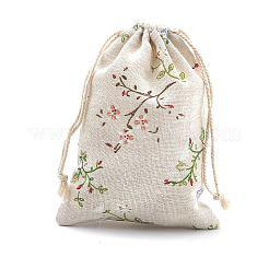 Cotton Packing Pouches Drawstring Bags&nbsp;X-ABAG-S003-07A