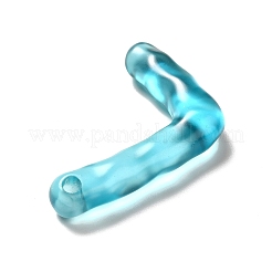 Transparent Resin Alphabet Pendants&nbsp;LS-RESI-C028-02L