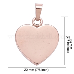 Ion Plating(IP) Fashionable 304 Stainless Steel Stamping Blank Tag Pendants&nbsp;LS-STAS-J002B-01RG
