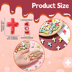 45Pcs 9 Colors Glazed Porcelain Beads&nbsp;PORC-CJ0001-12