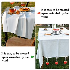 8Pcs Resin Imitation Fruit Tablecloth Weights&nbsp;HJEW-SW00128-01