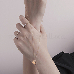 PVD Vacuum Plating 304 Stainless Steel Stamping Blank Tag Pendants&nbsp;STAS-UN0003-62
