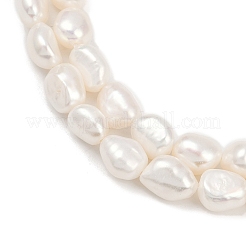 Natural Cultured Freshwater Pearl Beads Strands&nbsp;PEAR-P064-20J-06A
