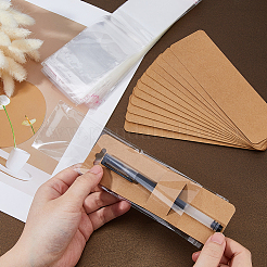 130Pcs Blank Paper Decorative Bookmark Covers&nbsp;CDIS-FH0001-07