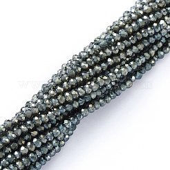 Electroplate Glass Beads Strands&nbsp;EGLA-F149-FR-02