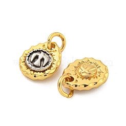 Long-Lasting Plated Brass Pendants&nbsp;KK-K387-05A-G