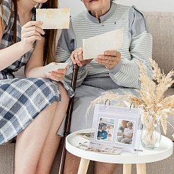 3 Inch 10 Pockets Acrylic Calendar Photos Album&nbsp;AJEW-WH0596-158