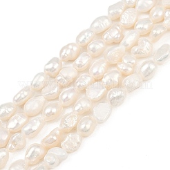 Natural Cultured Freshwater Pearl Beads Strands&nbsp;PEAR-P064-20H-02A