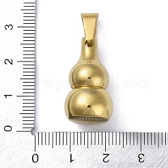 Ion Plating(IP) Openable 304 Stainless Steel Urn Ashes Pendants&nbsp;STAS-D097-15G