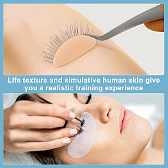 Silicone Replacement Eyelids For Mannequin Head Eyelids&nbsp;MRMJ-WH0070-98B