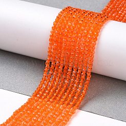 Transparent Glass Beads Strands&nbsp;GLAA-H021-04-26