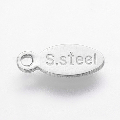 Non-Tarnish 201 Stainless Steel Charms&nbsp;STAS-P160-03P