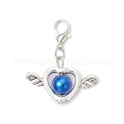 ABS Plastic Imitation Pearl Pendant Decorations&nbsp;HJEW-JM03602