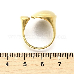 304 Stainless Steel Cuff Rings&nbsp;RJEW-D320-09G