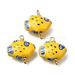 Handmade Porcelain Pendants&nbsp;PR-CBA0027-10G