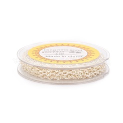 Brass Dapped Cable Chains&nbsp;KK-I647-04MS