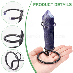 Iron Crystal Wand Display Stand Holder&nbsp;LS-ODIS-WH0025-197EB-01