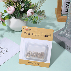 18 Sets 3 Styles Eco-Friendly Brass Watch Band Clasps&nbsp;KK-BBC0008-43