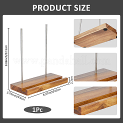 Wood Stainless Steel Display Stands&nbsp;ODIS-WH0010-51
